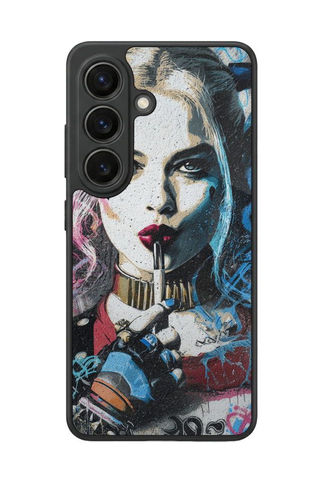 Samsung Galaxy S26 Uyumlu HarleyQueen Tasarımlı Glossy Premium Kılıf