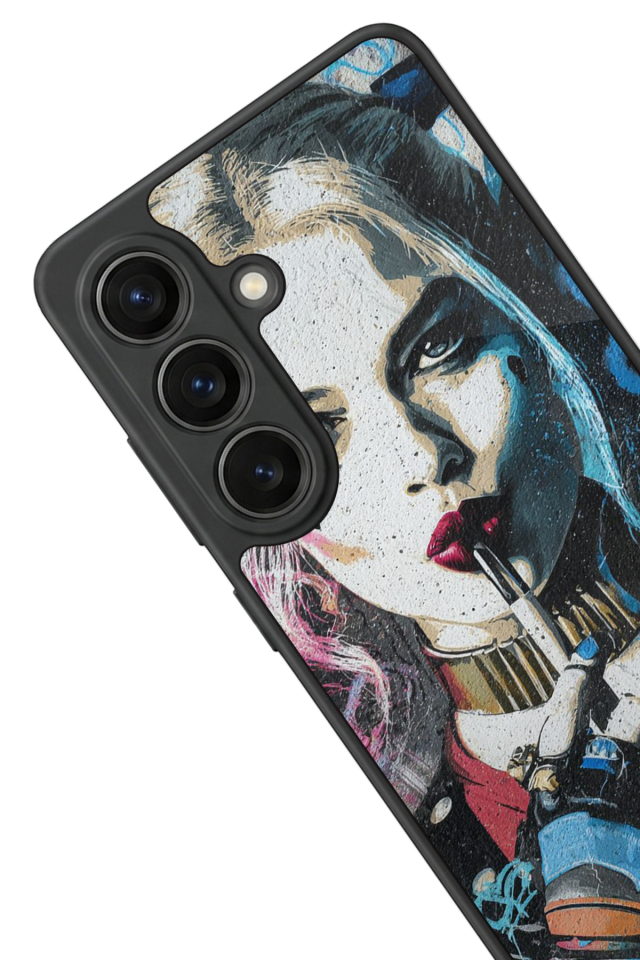 Samsung Galaxy S26 Uyumlu HarleyQueen Tasarımlı Glossy Premium Kılıf