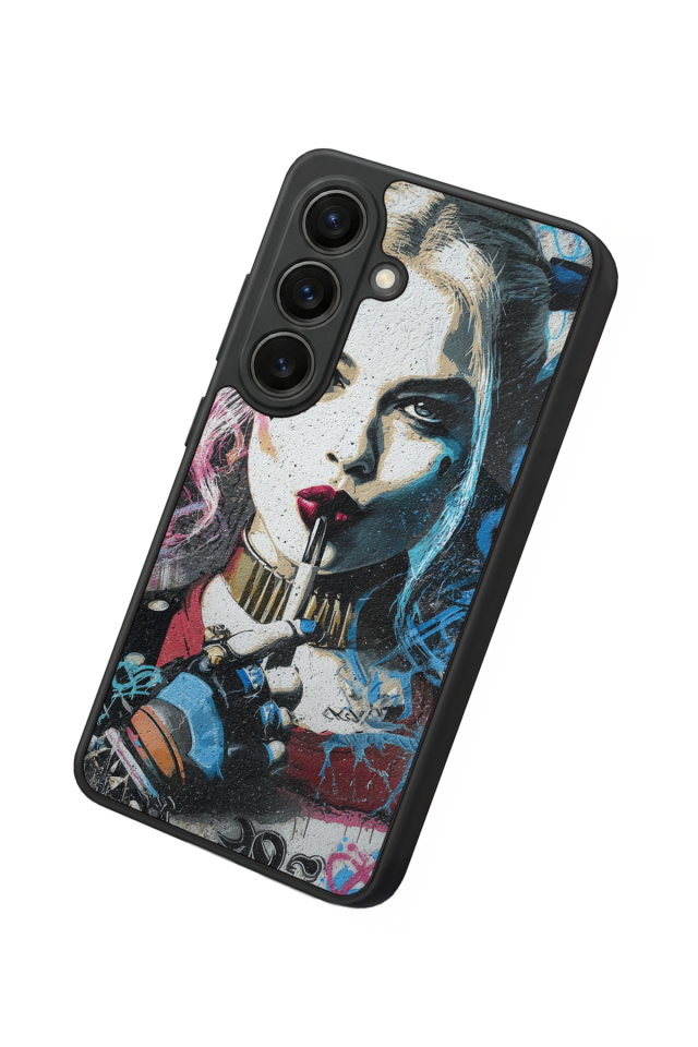 Samsung Galaxy S26 Uyumlu HarleyQueen Tasarımlı Glossy Premium Kılıf