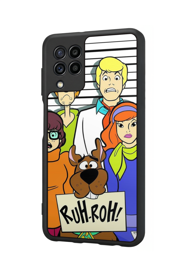 Samsung Galaxy M32 Uyumlu Scooby Doo Tasarımlı Glossy Premium Kılıf
