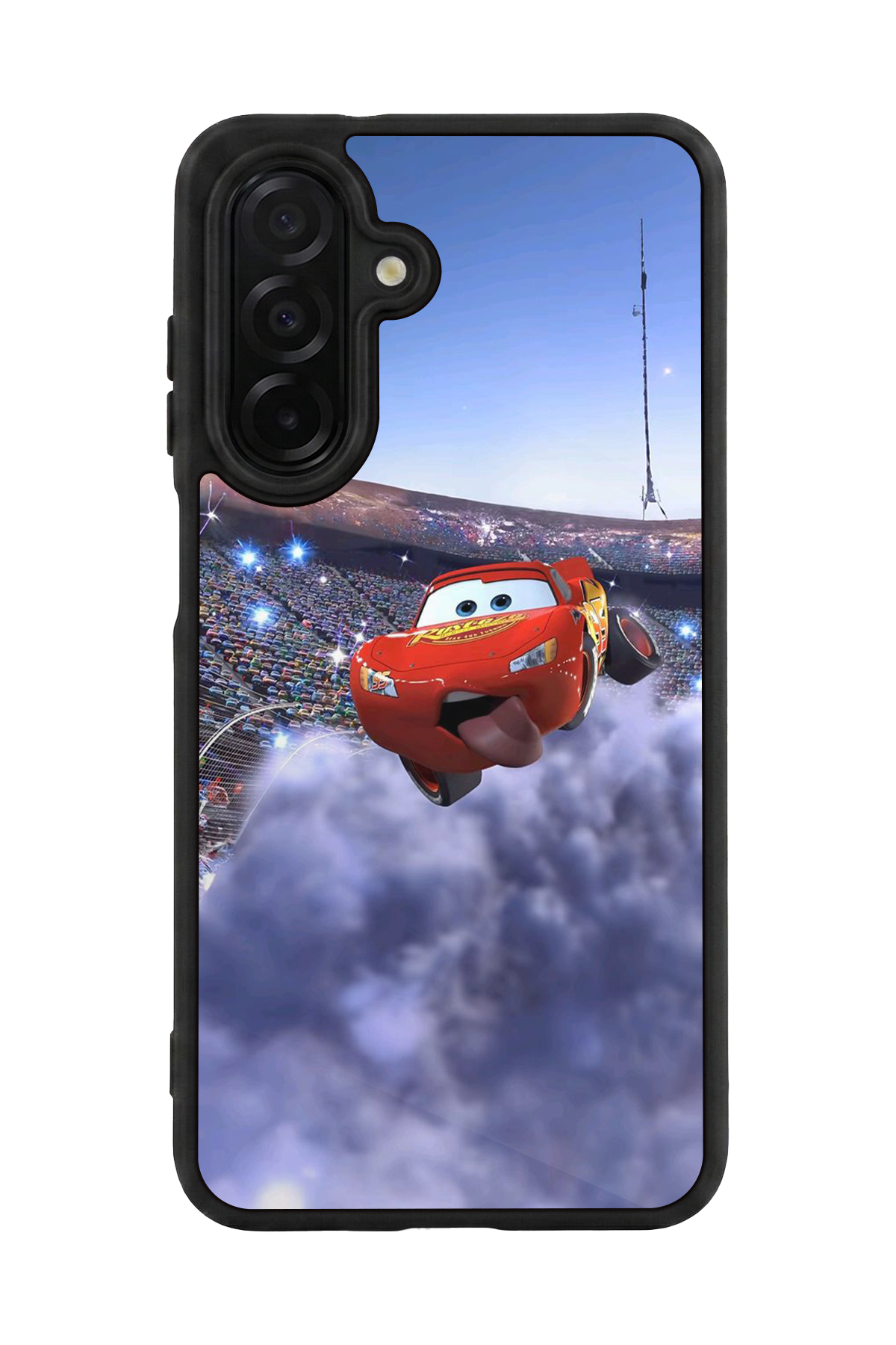 Samsung Galaxy A56 Uyumlu Şimsek McQueen Tasarımlı Glossy Premium Kılıf