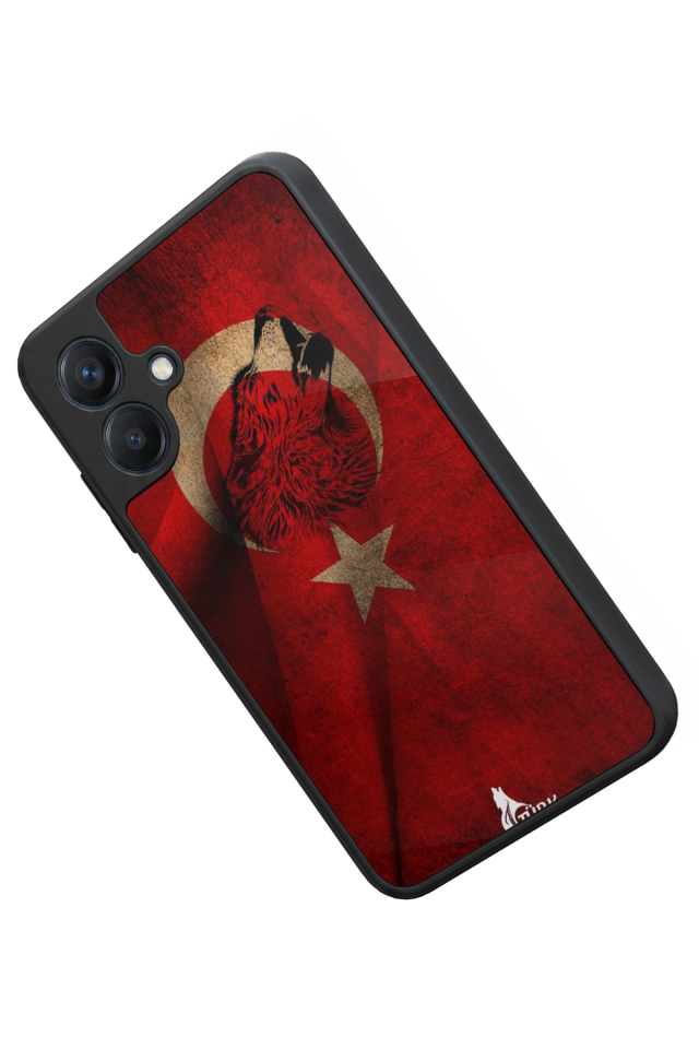 Samsung Galaxy A07 Uyumlu Türk Bayragi Tasarımlı Glossy Premium Kılıf