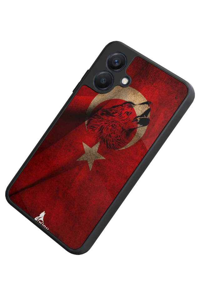 Samsung Galaxy A07 Uyumlu Türk Bayragi Tasarımlı Glossy Premium Kılıf