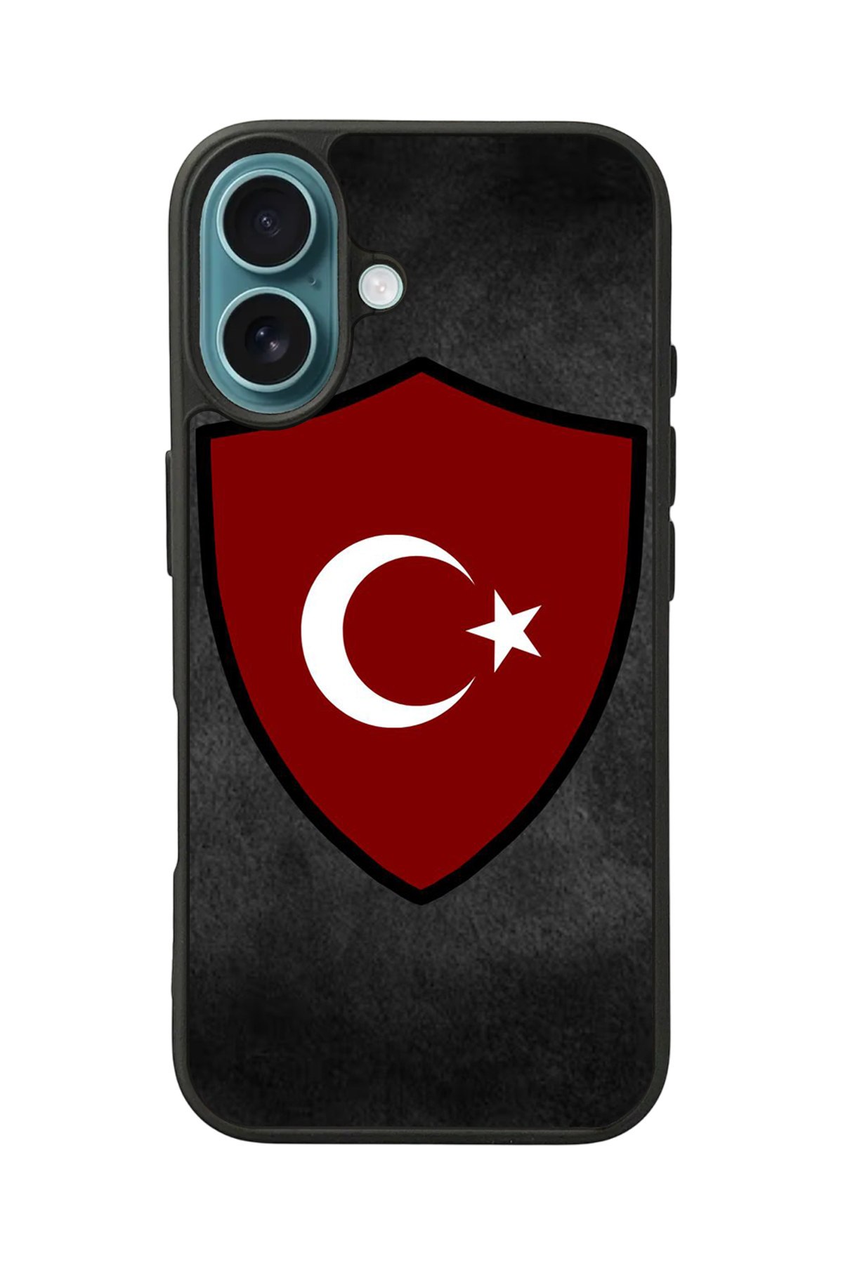 iPhone 16 Uyumlu Türk Bayragi Tasarımlı Glossy Premium Kılıf