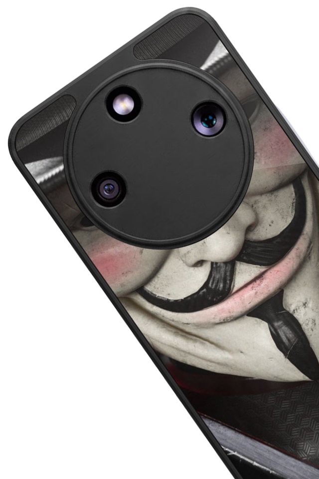 Honor Magic 8 Lite Uyumlu Vendetta Tasarımlı Glossy Premium Kılıf