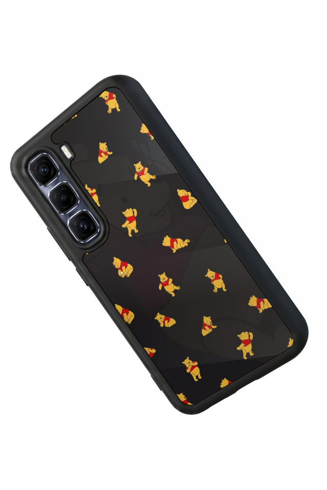 Infinix Hot 60 Pro Plus Uyumlu Winnie Tasarımlı Glossy Premium Kılıf