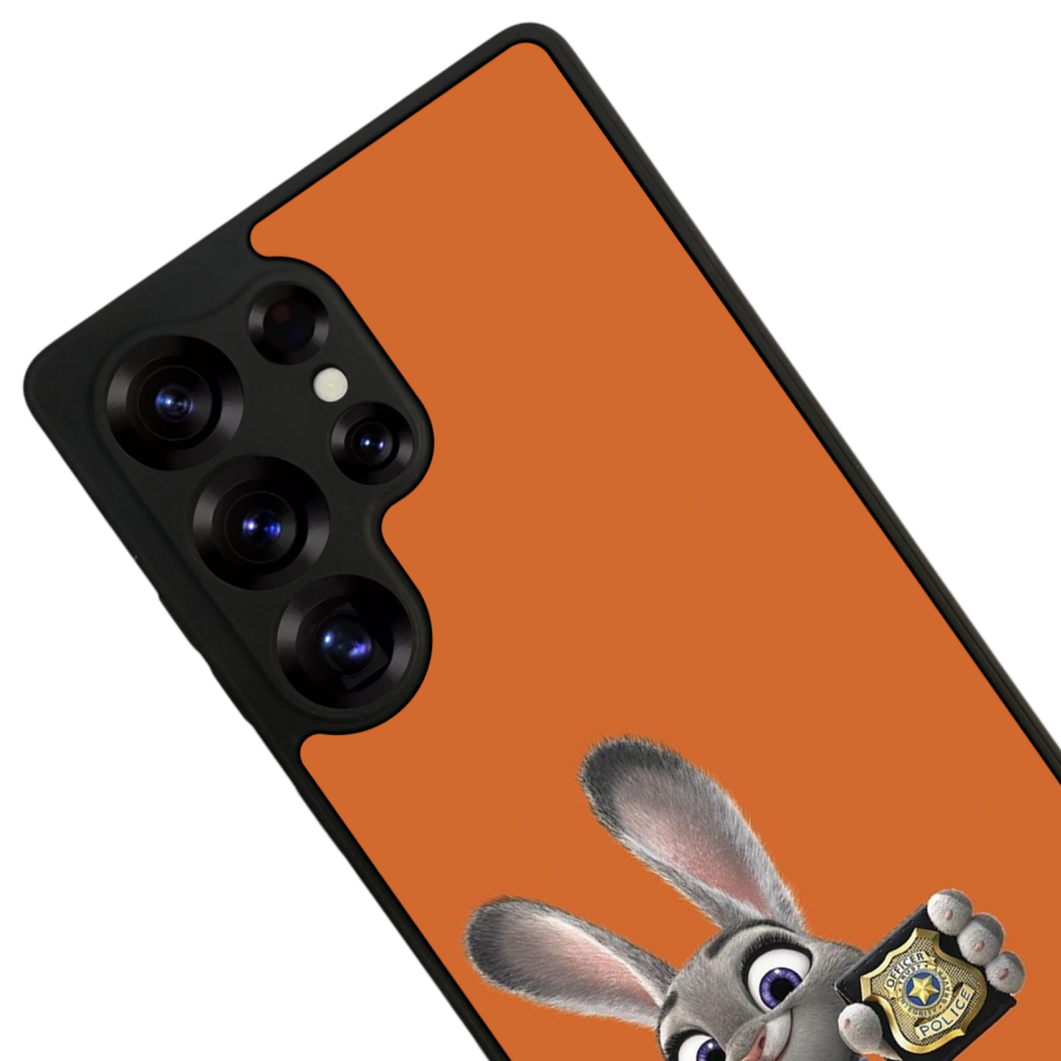 Samsung Galaxy S25 Ultra Uyumlu Zootropolis Tasarımlı Glossy Premium Kılıf