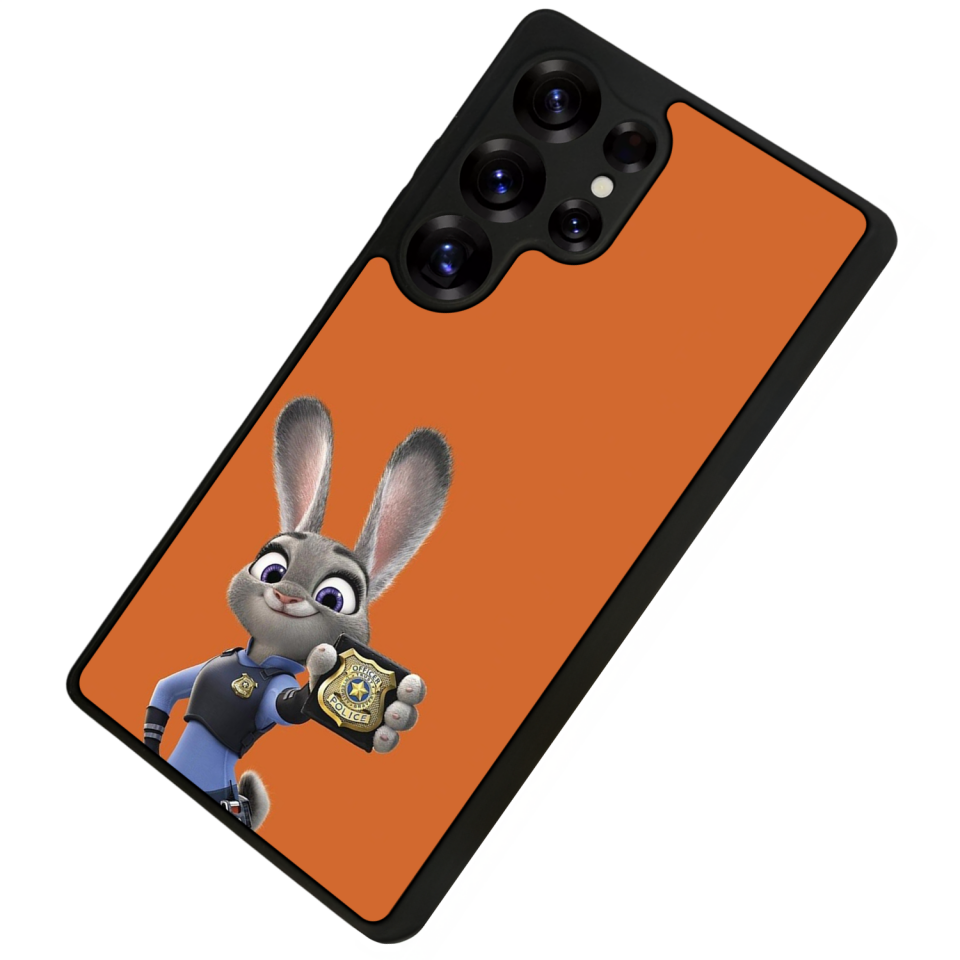 Samsung Galaxy S25 Ultra Uyumlu Zootropolis Tasarımlı Glossy Premium Kılıf