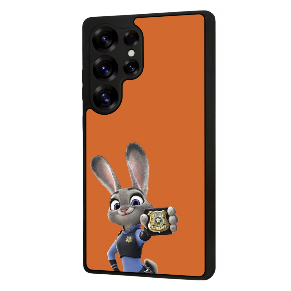 Samsung Galaxy S25 Ultra Uyumlu Zootropolis Tasarımlı Glossy Premium Kılıf