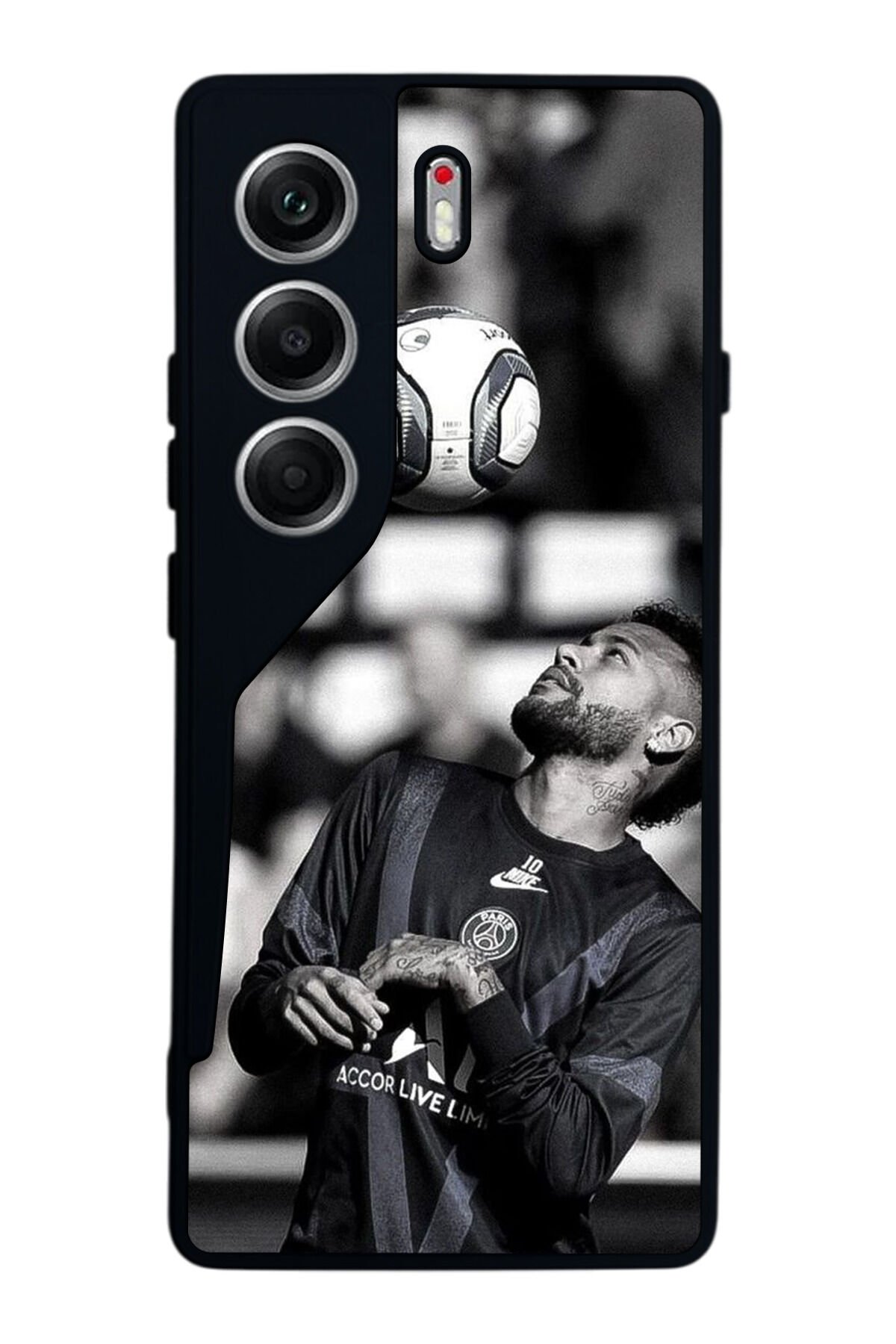 Tecno Camon 40 Uyumlu Neymar Tasarımlı Glossy Premium Kılıf