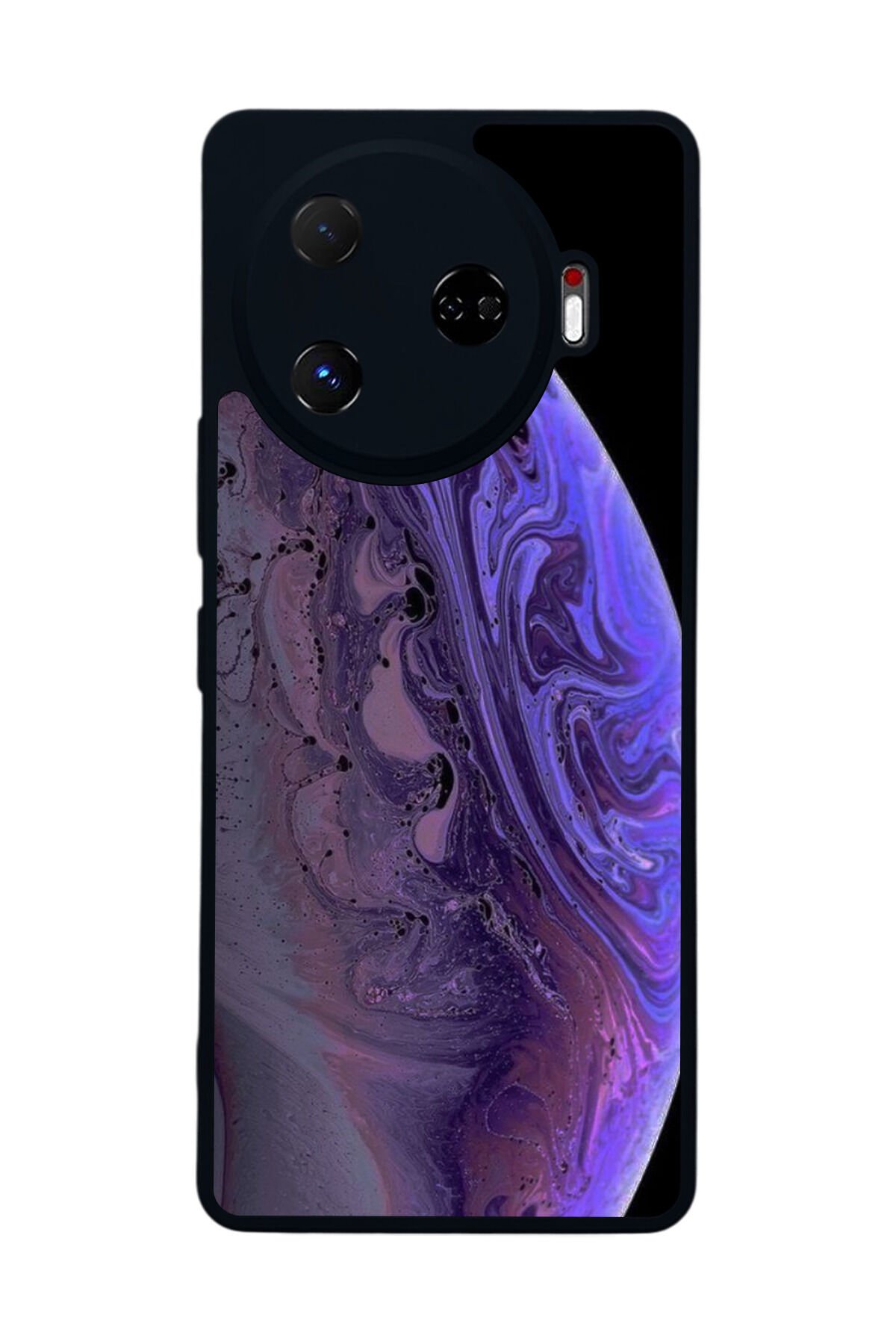 Tecno Camon 30 Pro Uyumlu Ay Tasarımlı Glossy Premium Kılıf