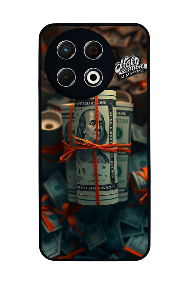 Tecno Spark 30 Pro Uyumlu Para Tasarımlı Glossy Premium Kılıf