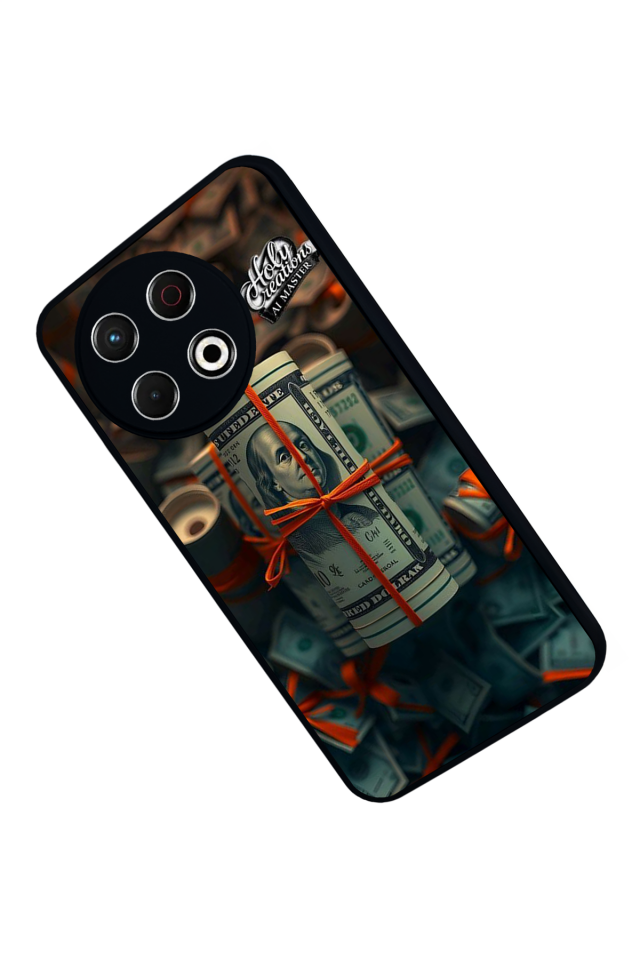 Tecno Spark 30 Pro Uyumlu Para Tasarımlı Glossy Premium Kılıf