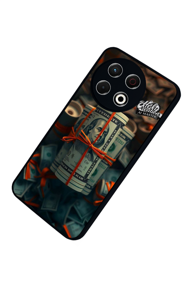 Tecno Spark 30 Pro Uyumlu Para Tasarımlı Glossy Premium Kılıf