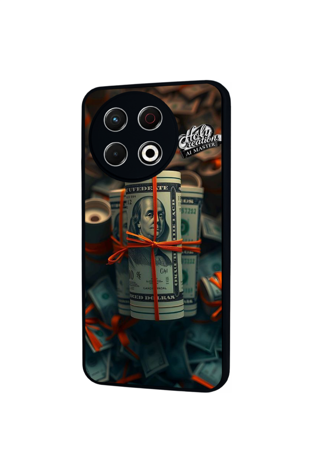 Tecno Spark 30 Pro Uyumlu Para Tasarımlı Glossy Premium Kılıf