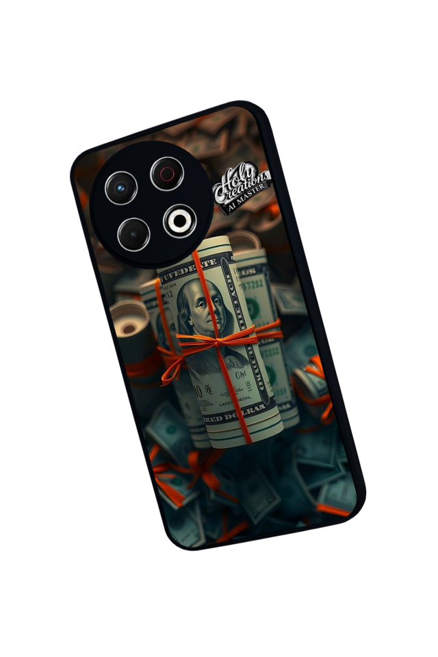 Tecno Spark 30 Pro Uyumlu Para Tasarımlı Glossy Premium Kılıf