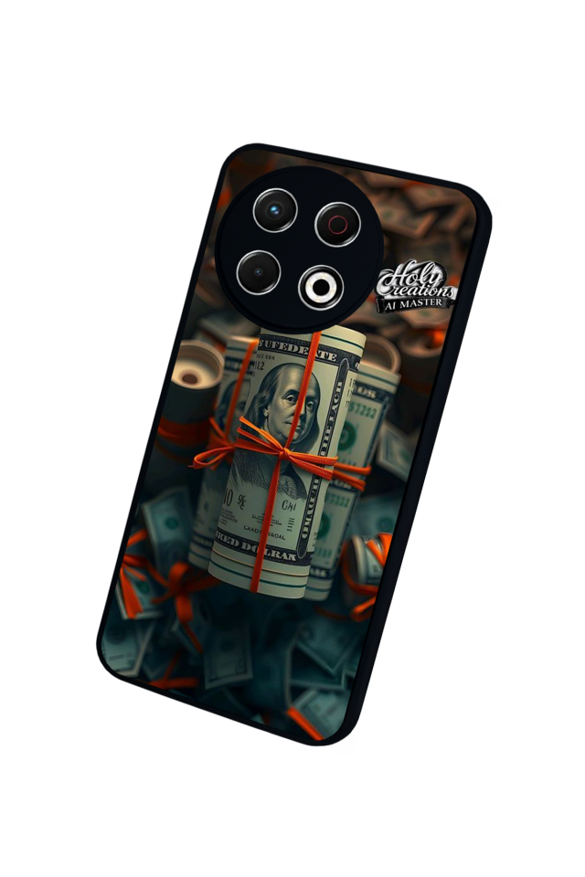 Tecno Spark 30 Pro Uyumlu Para Tasarımlı Glossy Premium Kılıf