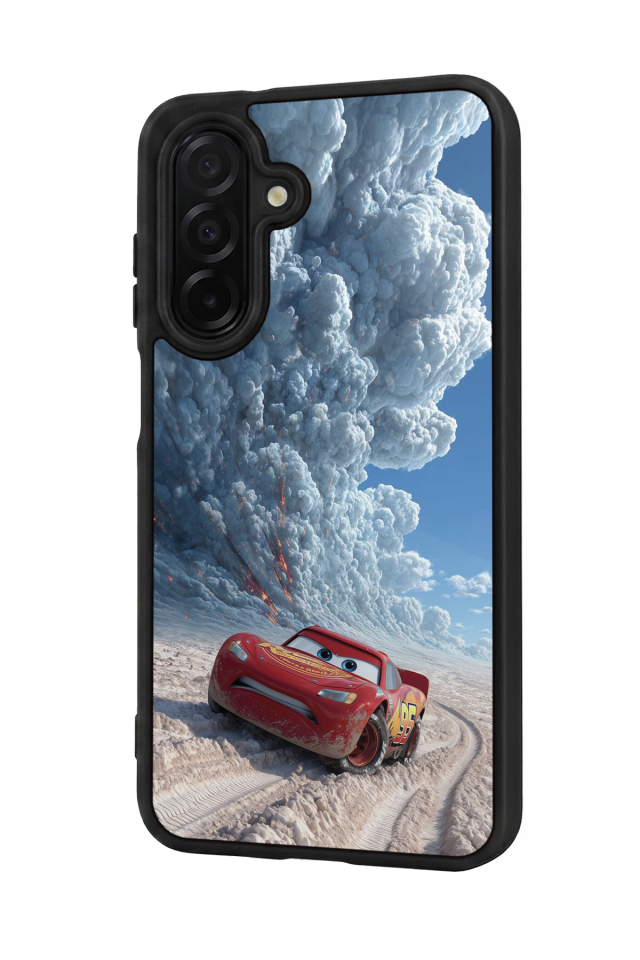 Samsung Galaxy A56 Uyumlu Şimsek McQueen Tasarımlı Glossy Premium Kılıf