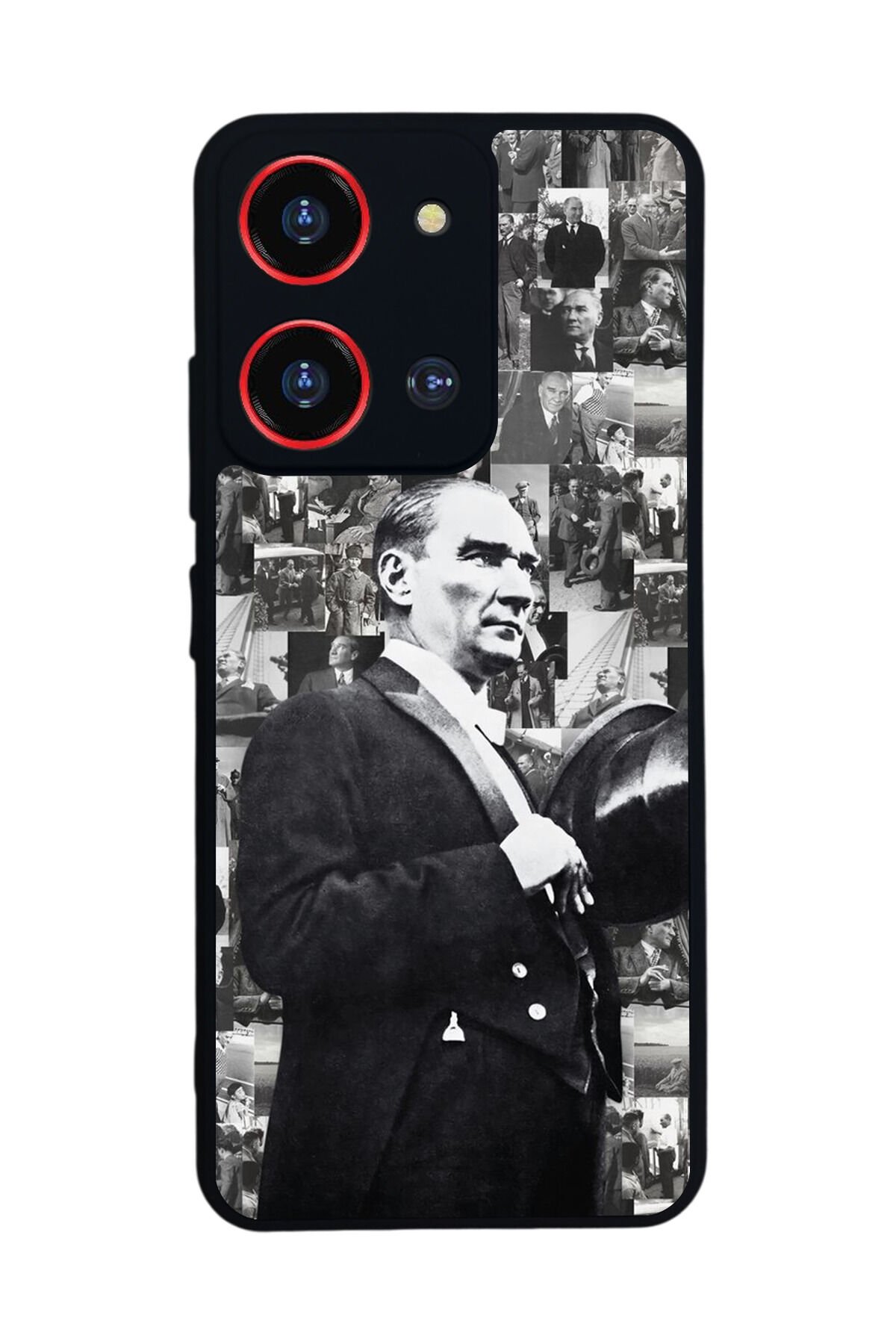 Reeder S19 Max Pro S 108MP Uyumlu Mustafa Kemal Ataturk Tasarımlı Glossy Premium Kılıf