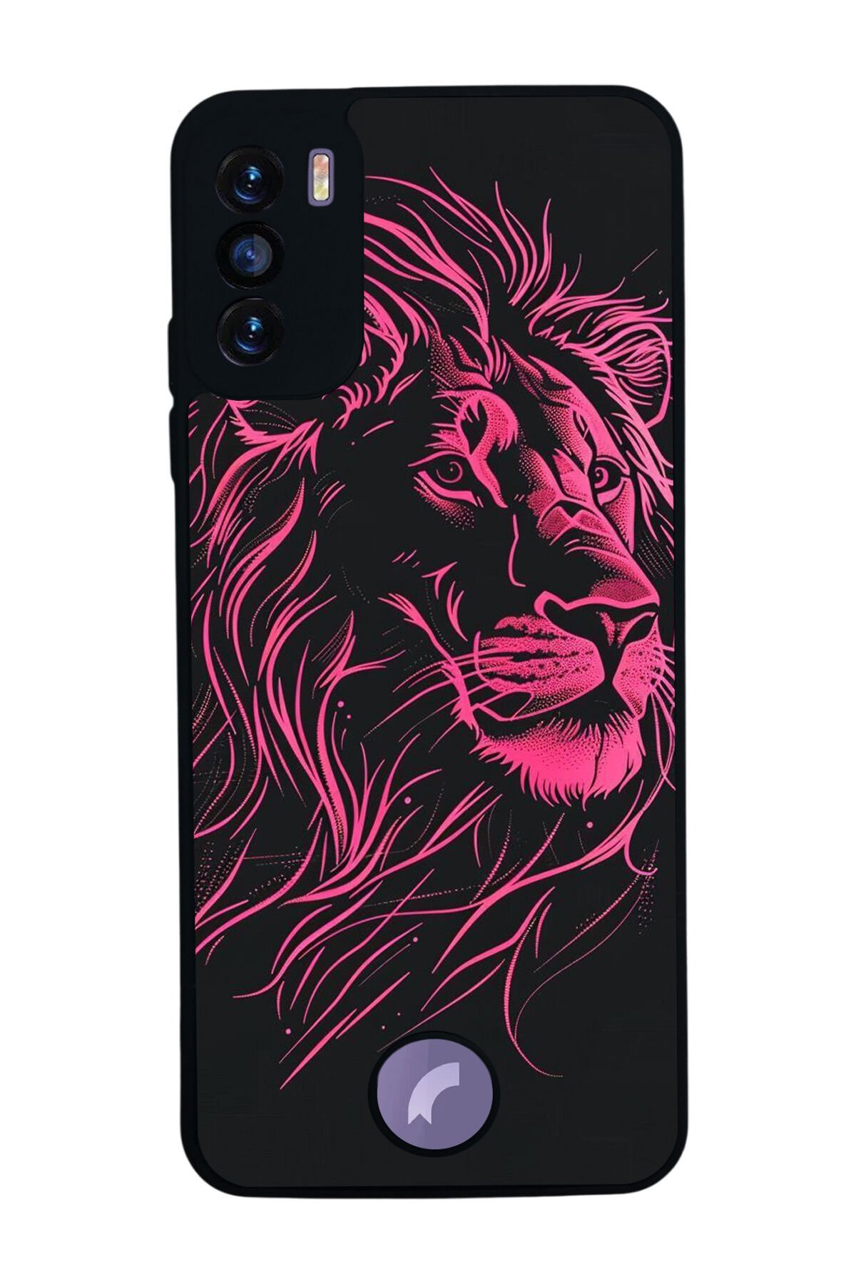 Reeder S19 Max Pro S Uyumlu Aslan Tasarımlı Glossy Premium Kılıf