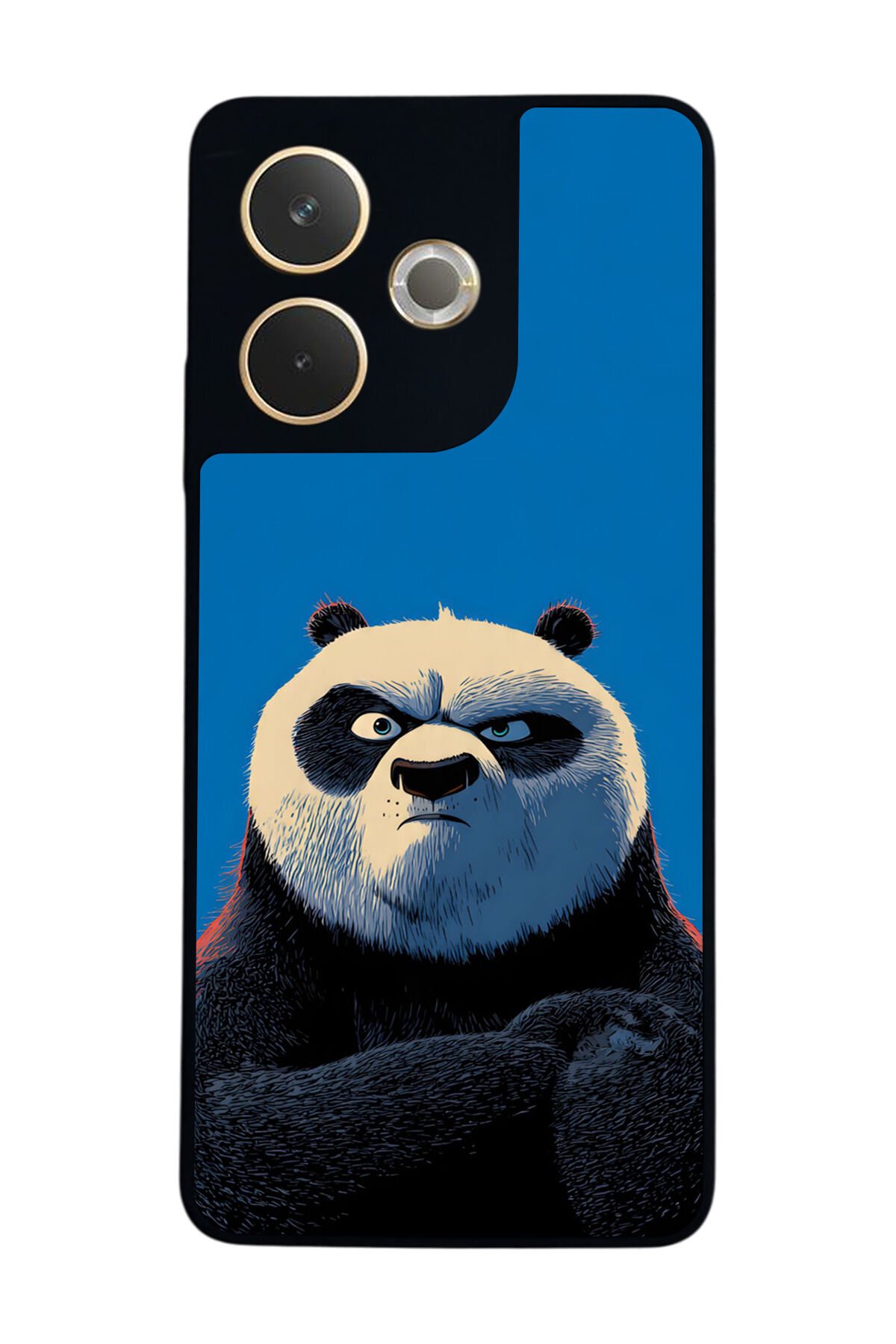 Oppo A5 Pro Uyumlu Kung Fu Panda Tasarımlı Glossy Premium Kılıf