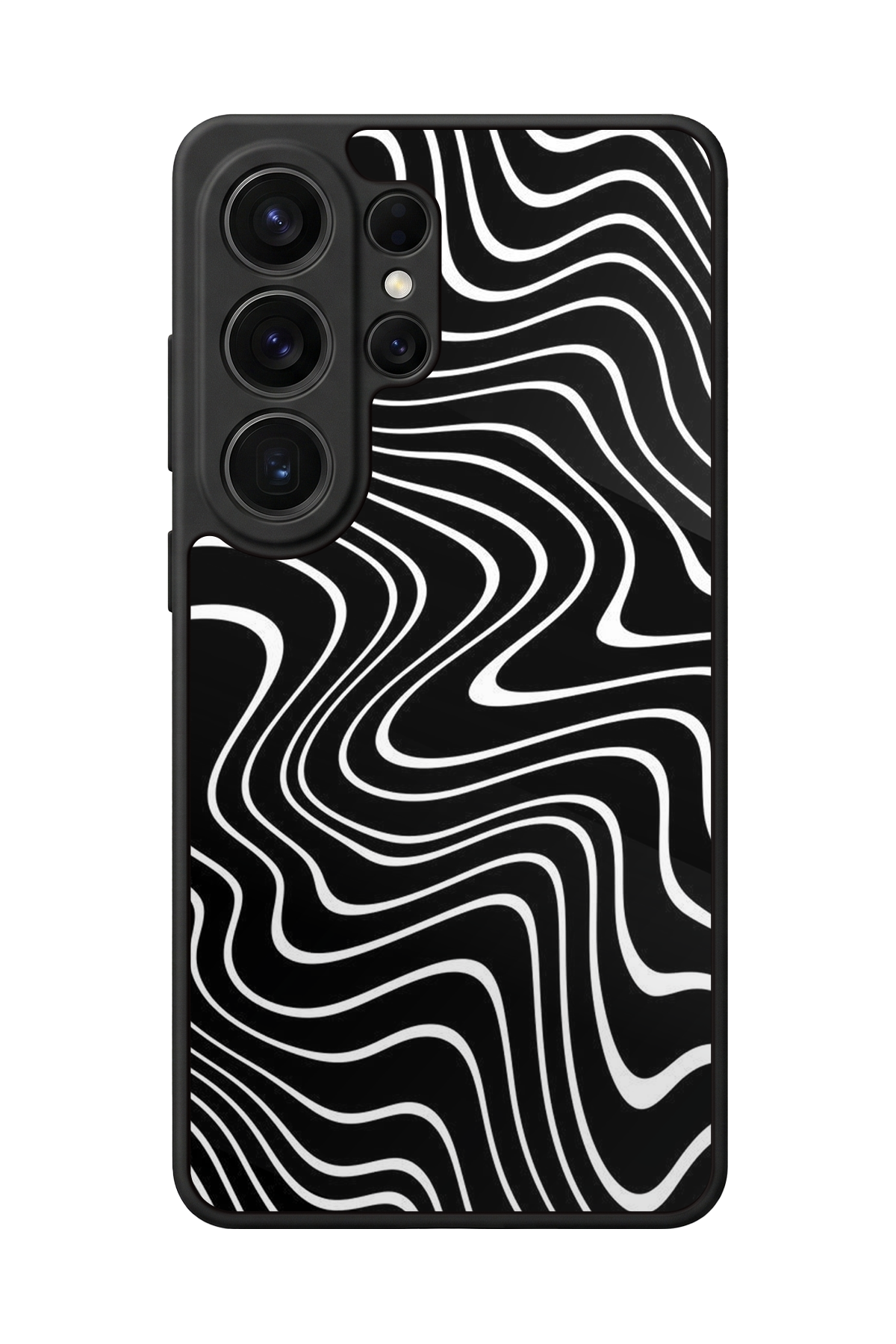 Samsung Galaxy S26 Ultra Uyumlu Çizgi Sanatı Tasarımlı Glossy Premium Kılıf