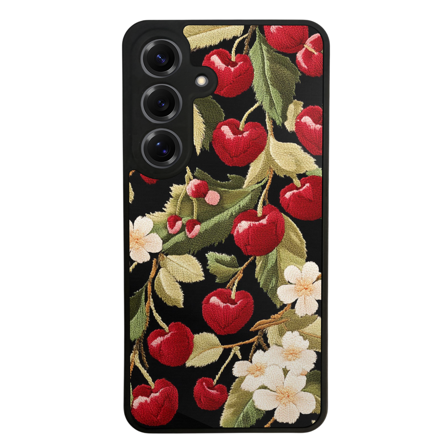 Samsung Galaxy S25 Uyumlu Floral Tasarımlı Glossy Premium Kılıf