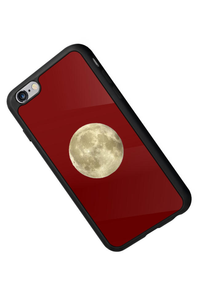 iPhone 6 Plus Uyumlu Kirmizi Tasarımlı Glossy Premium Kılıf