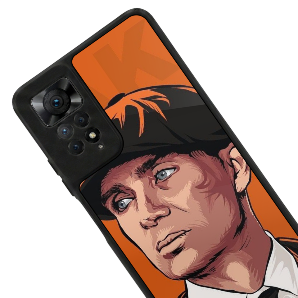 Xiaomi Redmi Note 12 Pro Uyumlu Peaky Blinders Tasarımlı Glossy Premium Kılıf