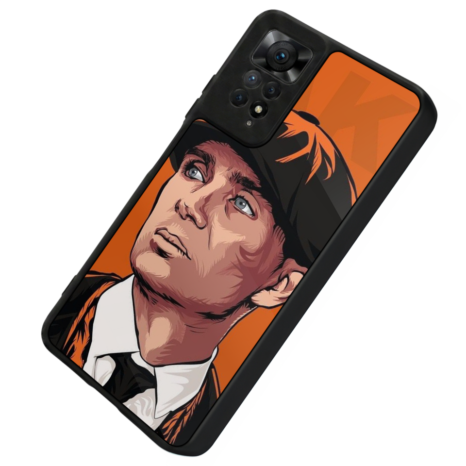 Xiaomi Redmi Note 12 Pro Uyumlu Peaky Blinders Tasarımlı Glossy Premium Kılıf