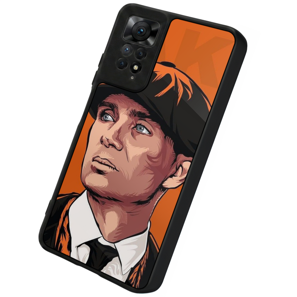 Xiaomi Redmi Note 12 Pro Uyumlu Peaky Blinders Tasarımlı Glossy Premium Kılıf
