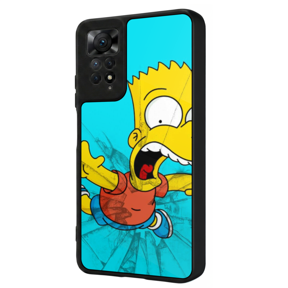 Xiaomi Redmi Note 11 Pro Uyumlu The Simpsons Tasarımlı Glossy Premium Kılıf