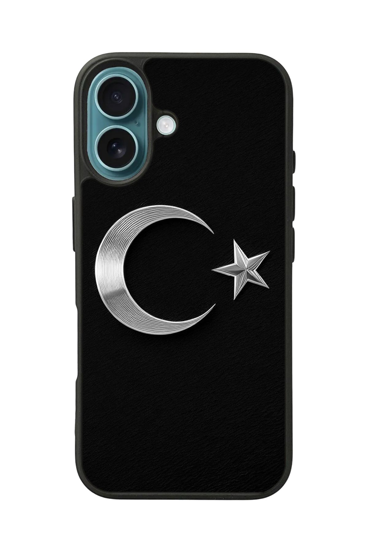 iPhone 16 Uyumlu Türk Bayragi Tasarımlı Glossy Premium Kılıf