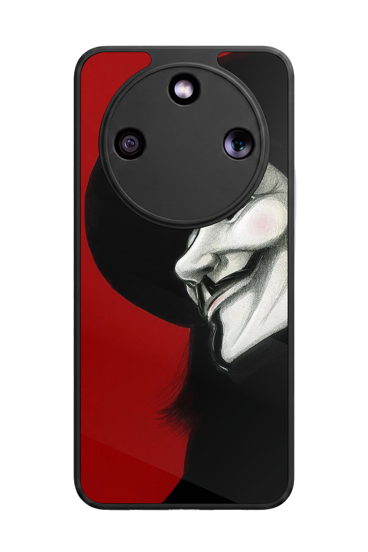 Honor Magic 8 Lite Uyumlu Vendetta Tasarımlı Glossy Premium Kılıf