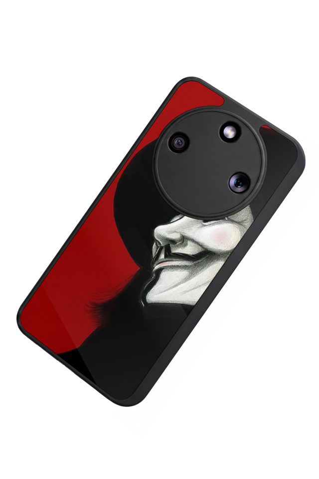 Honor Magic 8 Lite Uyumlu Vendetta Tasarımlı Glossy Premium Kılıf