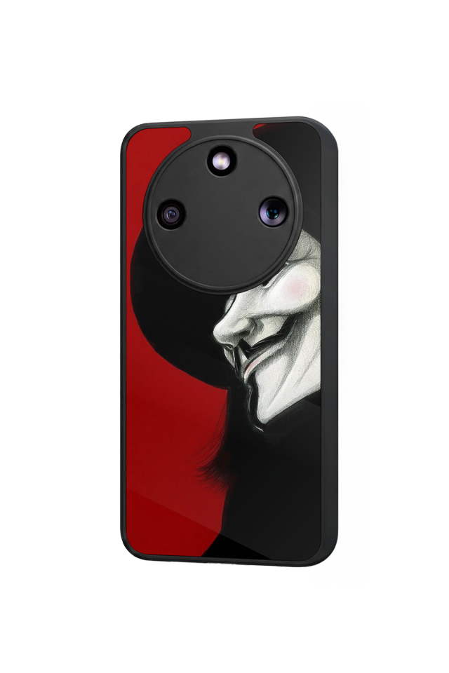 Honor Magic 8 Lite Uyumlu Vendetta Tasarımlı Glossy Premium Kılıf