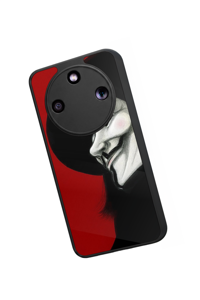 Honor Magic 8 Lite Uyumlu Vendetta Tasarımlı Glossy Premium Kılıf