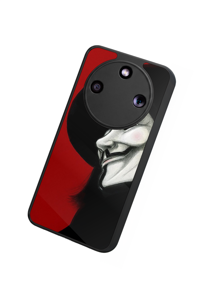 Honor Magic 8 Lite Uyumlu Vendetta Tasarımlı Glossy Premium Kılıf