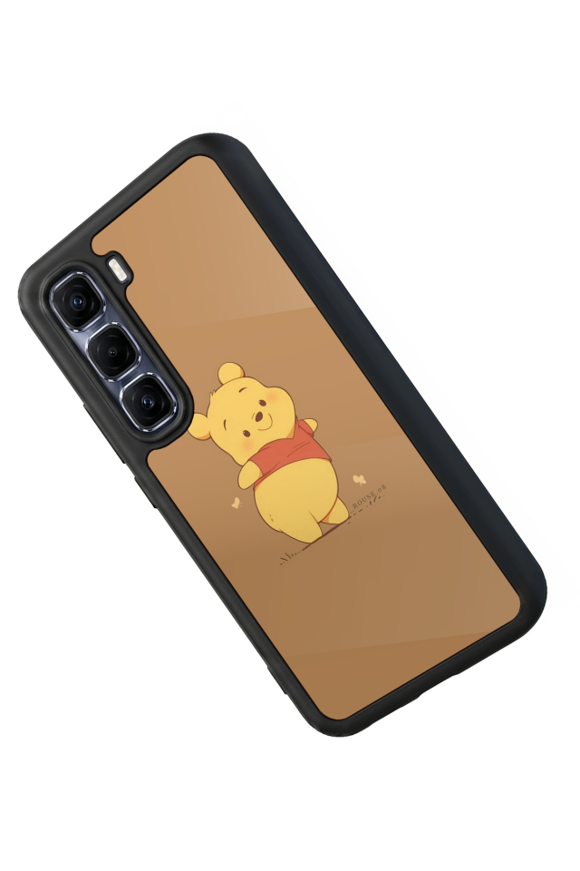Infinix Hot 60 Pro Plus Uyumlu Winnie Tasarımlı Glossy Premium Kılıf