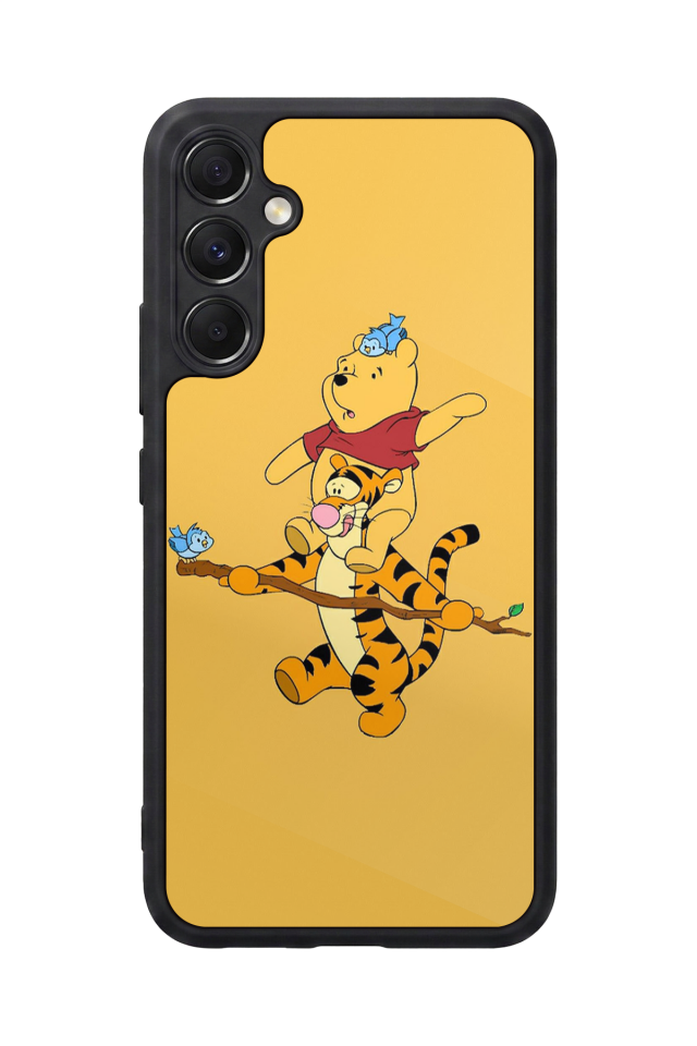 Samsung Galaxy A34 Uyumlu Winnie Tasarımlı Glossy Premium Kılıf