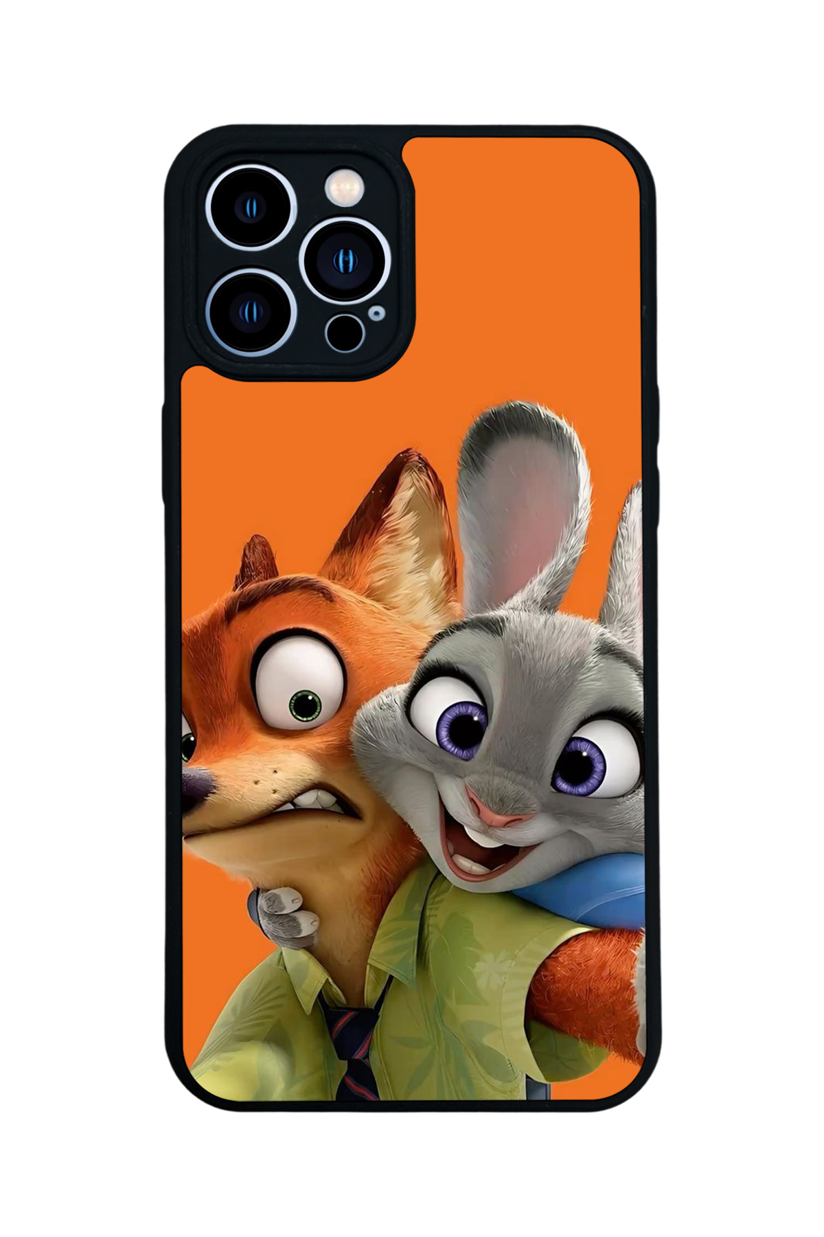 iPhone 12 Pro Max Uyumlu Zootropolis Tasarımlı Glossy Premium Kılıf
