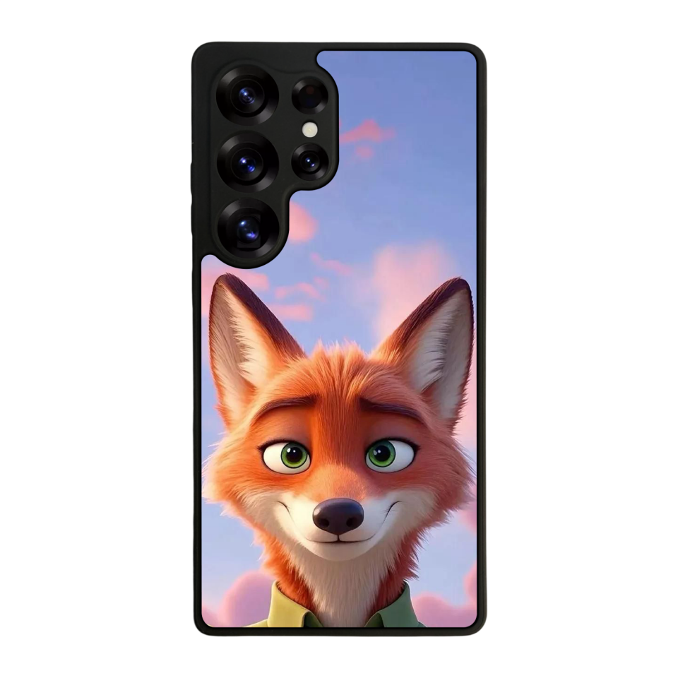 Samsung Galaxy S25 Ultra Uyumlu Zootropolis Tasarımlı Glossy Premium Kılıf