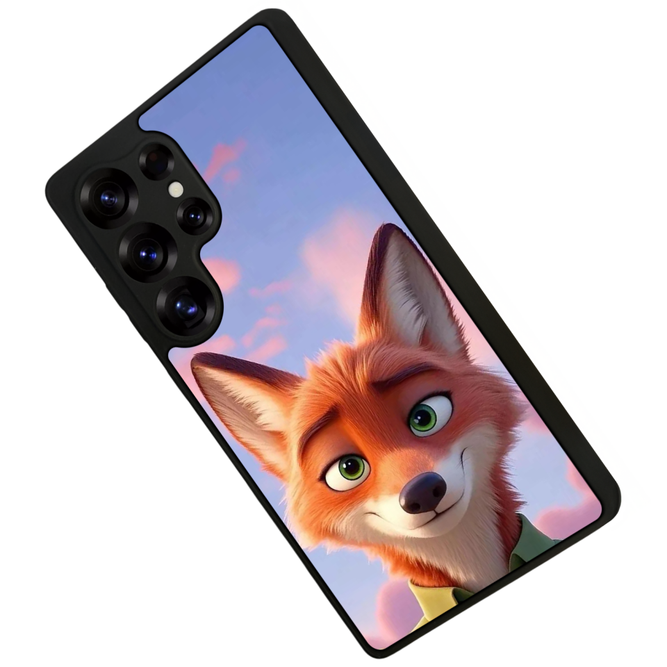 Samsung Galaxy S25 Ultra Uyumlu Zootropolis Tasarımlı Glossy Premium Kılıf