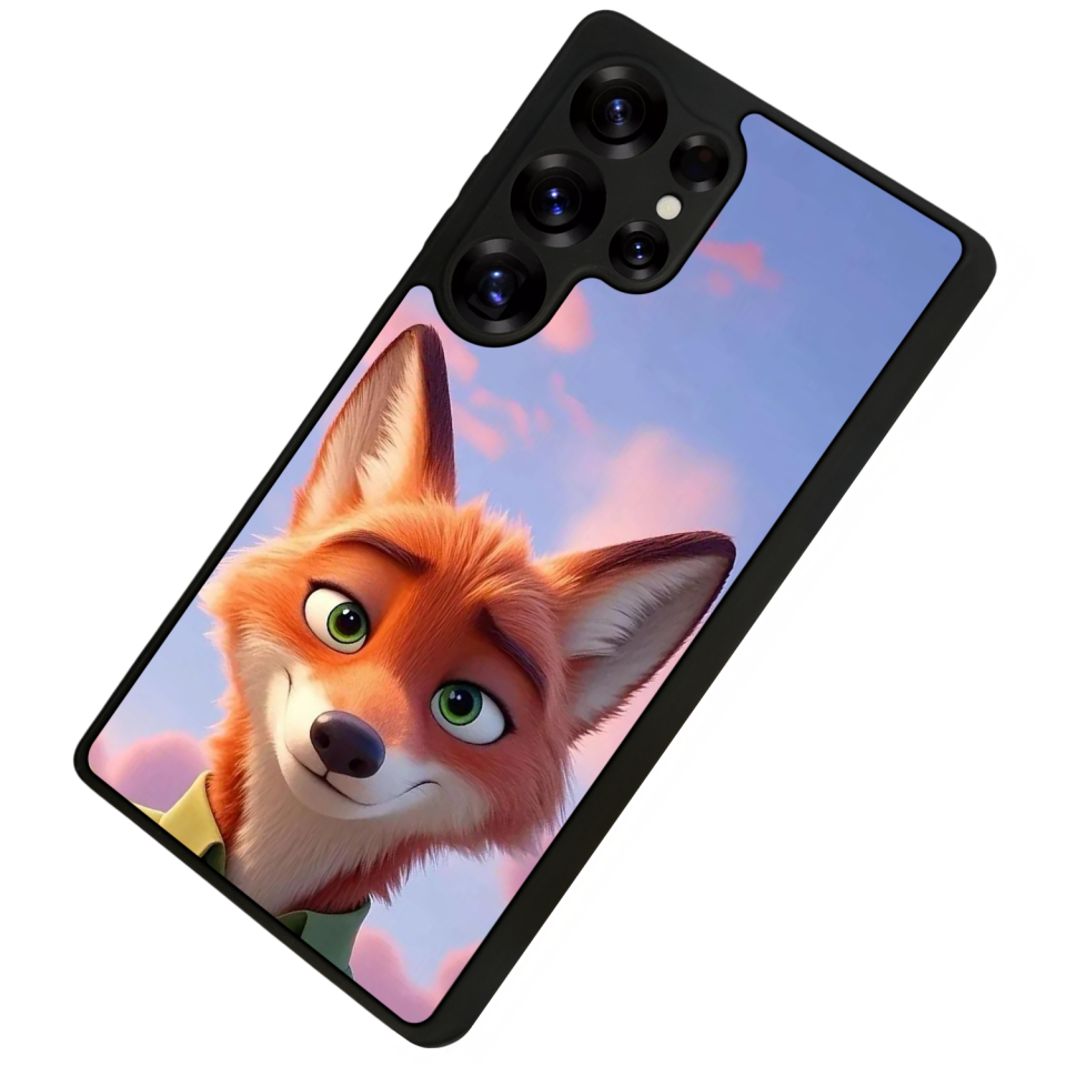 Samsung Galaxy S25 Ultra Uyumlu Zootropolis Tasarımlı Glossy Premium Kılıf