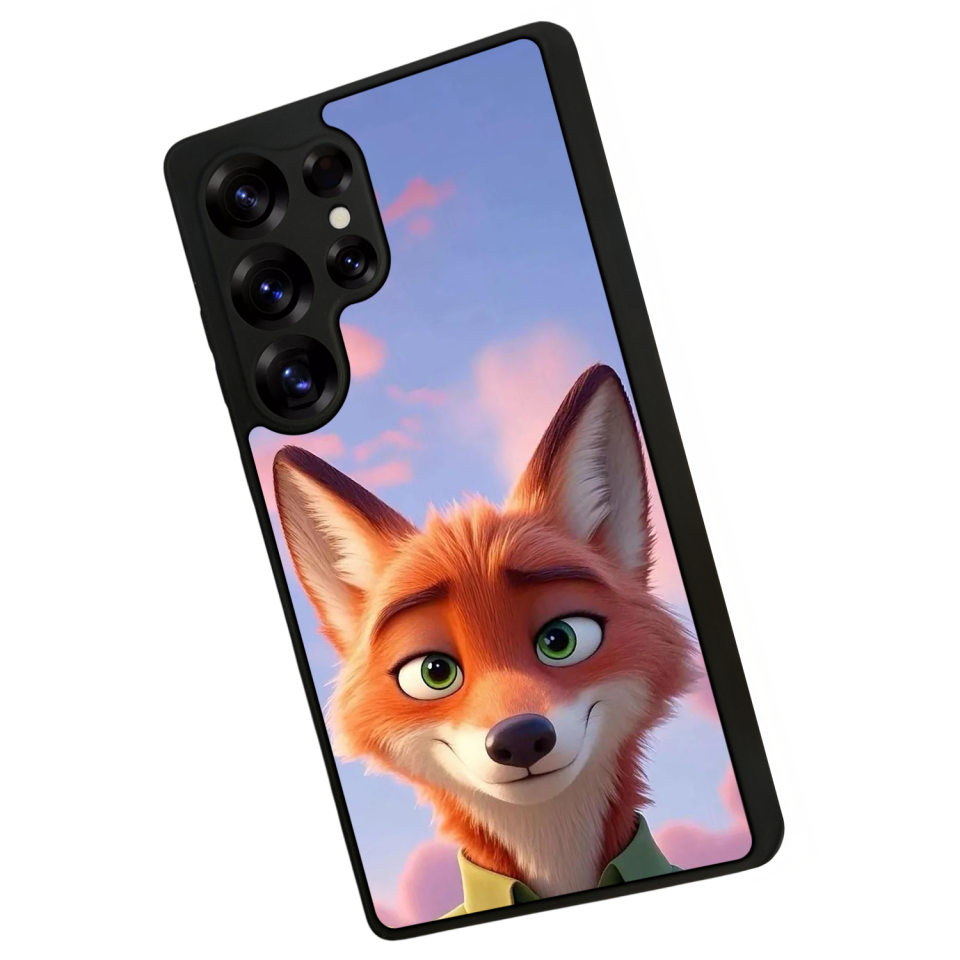 Samsung Galaxy S25 Ultra Uyumlu Zootropolis Tasarımlı Glossy Premium Kılıf