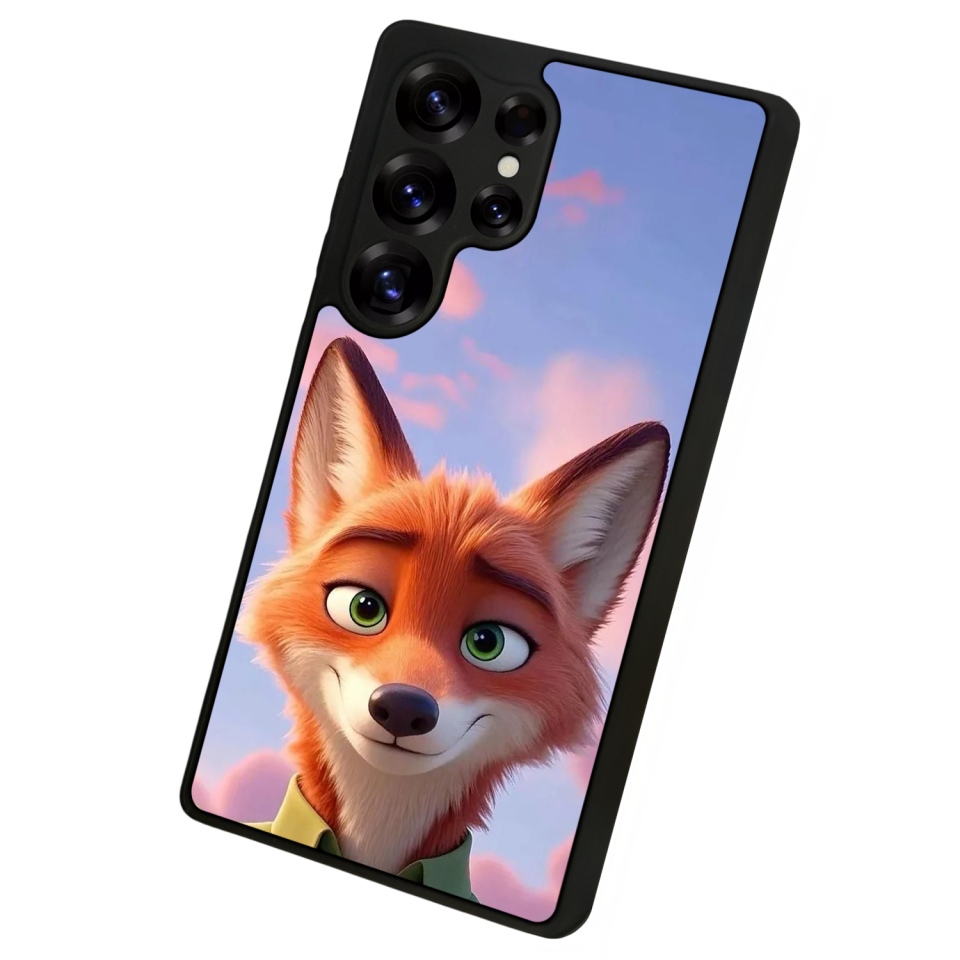 Samsung Galaxy S25 Ultra Uyumlu Zootropolis Tasarımlı Glossy Premium Kılıf