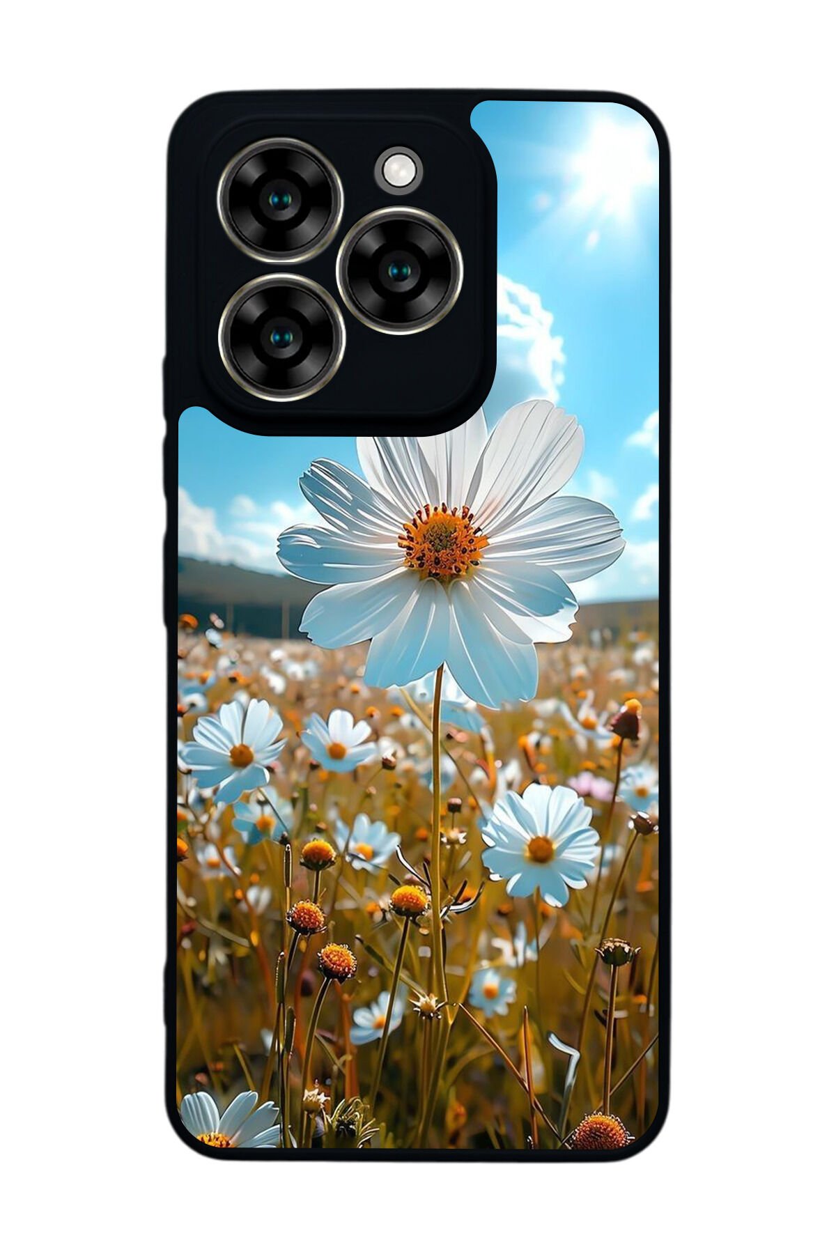 Reeder S919 Uyumlu Cicek Tasarımlı Glossy Premium Kılıf