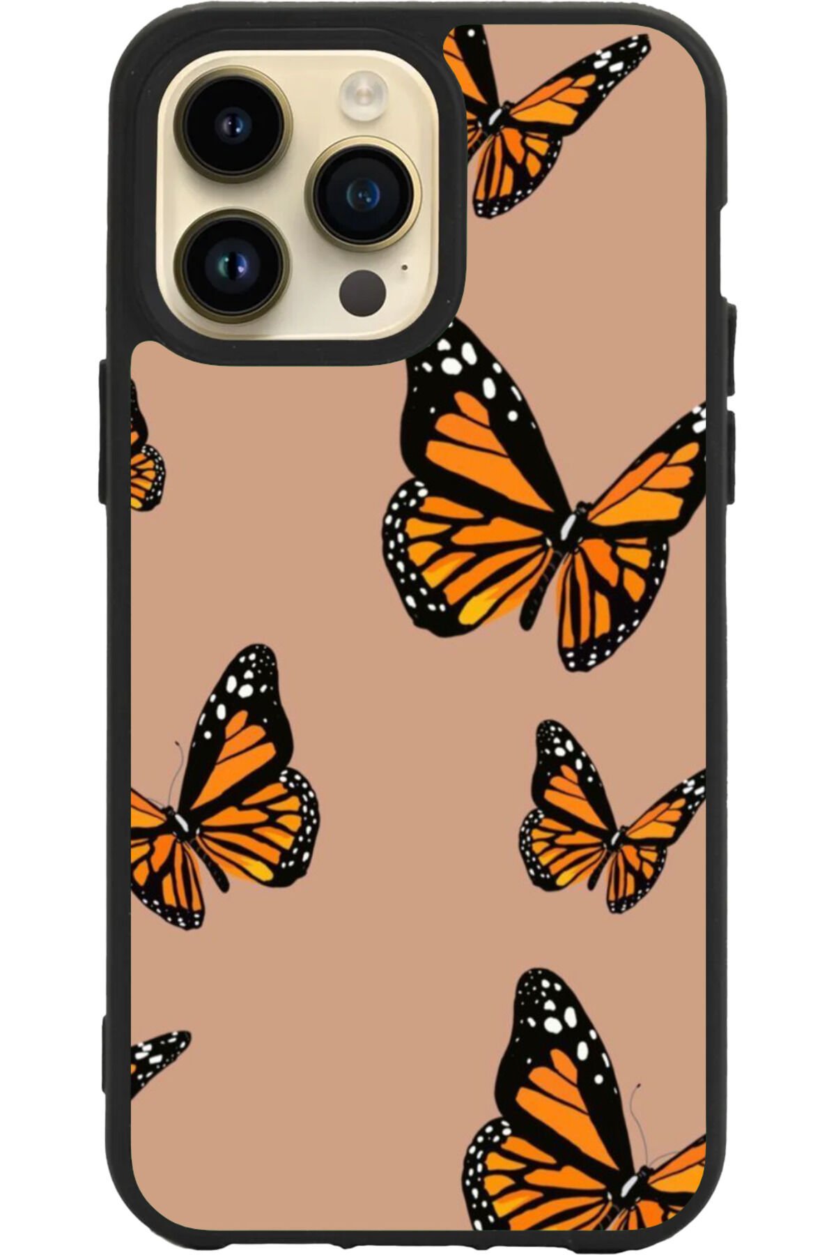 Apple iPhone 16 Pro Siyah Silikon Kılıf Çiziklere ve Darbelere Karşı Koruma