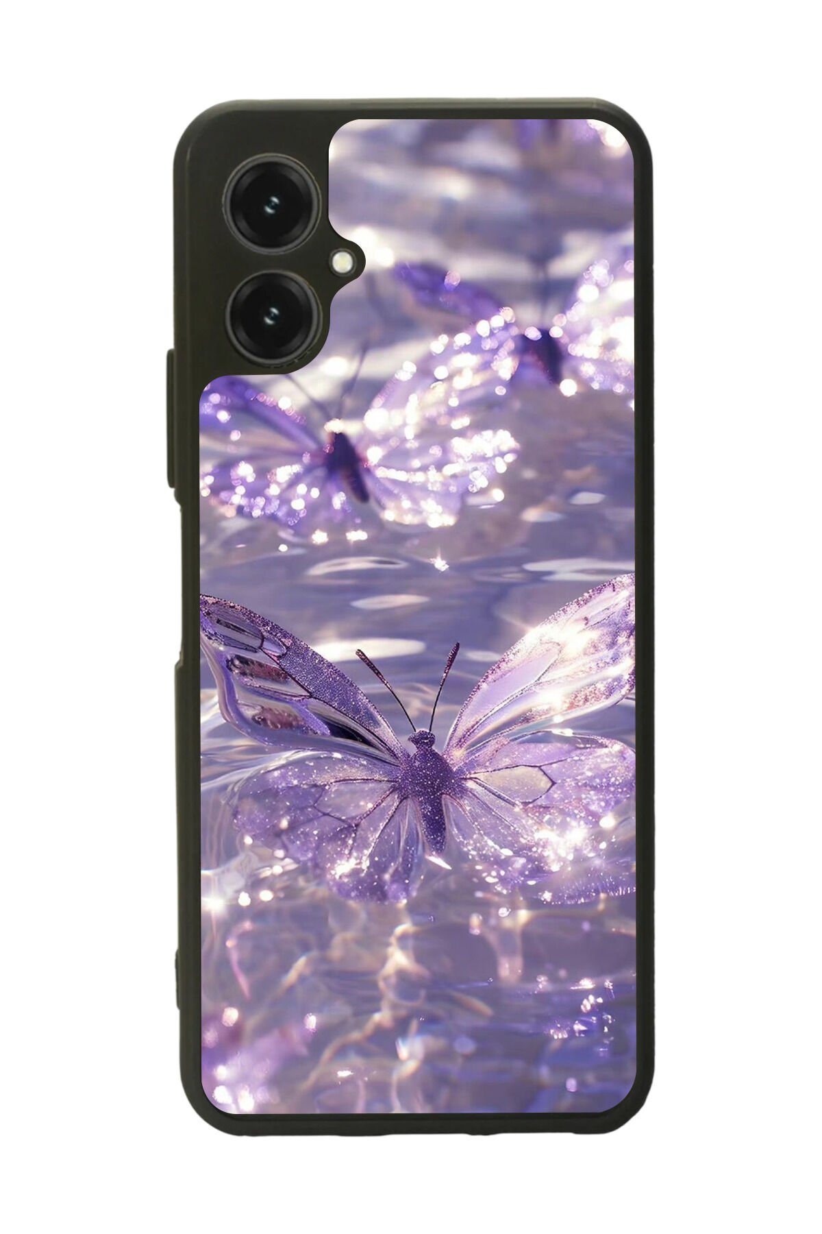 Omix X5 Uyumlu Kelebek Tasarımlı Glossy Premium Kılıf