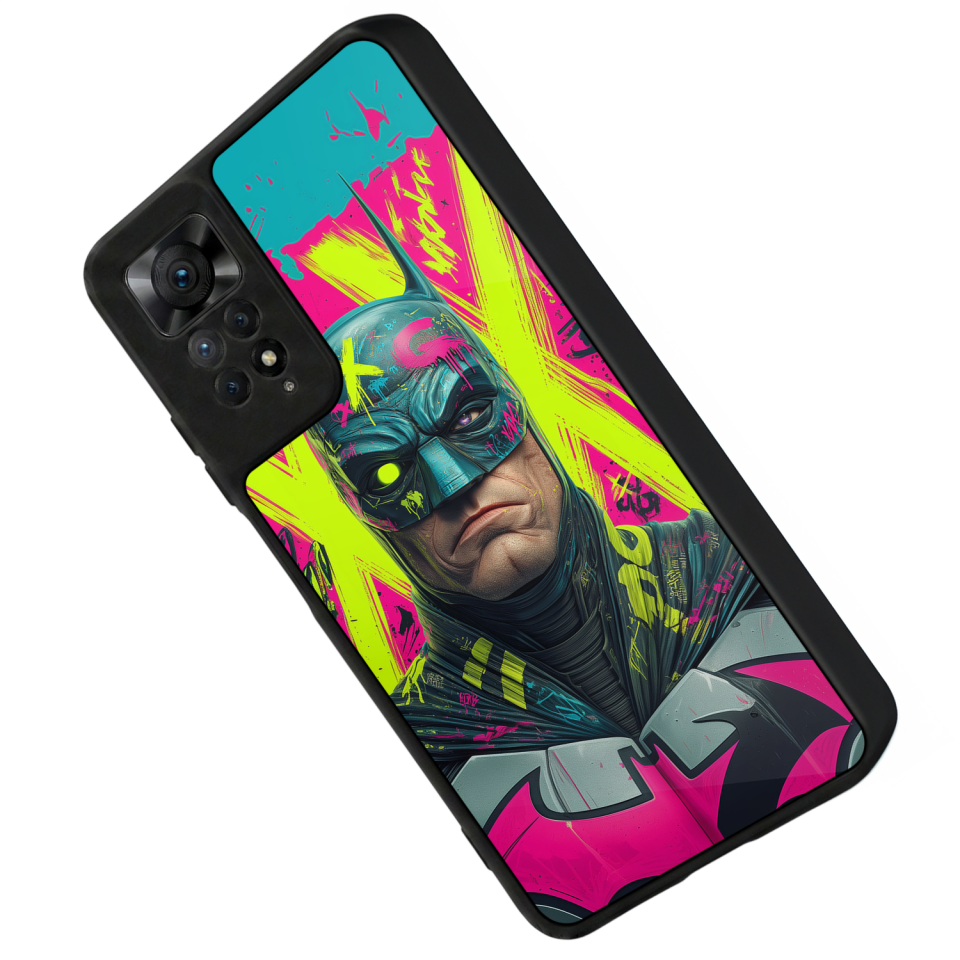 Xiaomi Redmi Note 11 Pro Uyumlu Batman Tasarımlı Glossy Premium Kılıf